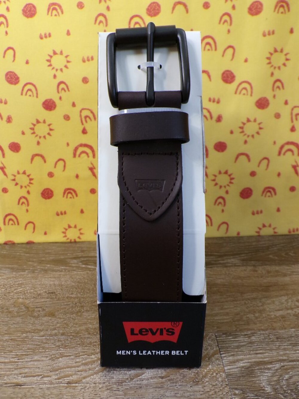 LEVI'S Men's Brown Leather Belt XL: 42-44 - Pant Size: 40-42 NEW